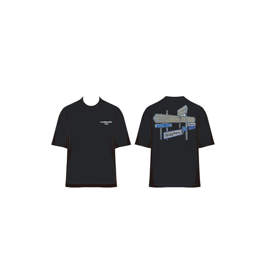 Campbelltoun loch T-Shirt BLACK