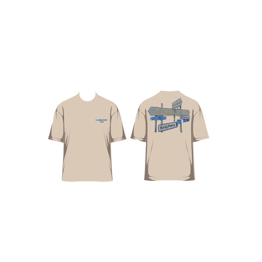 Campbelltoun loch T-Shirt BEIGE